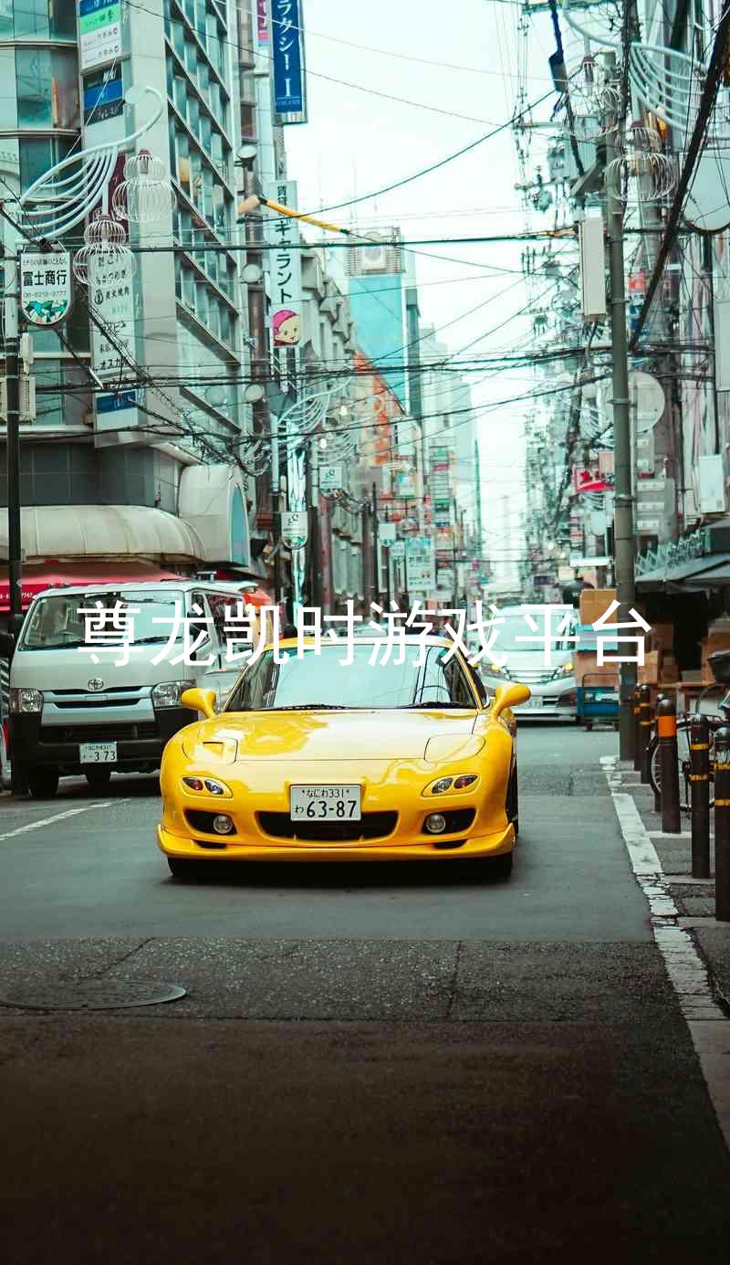 尊龙凯时游戏平台